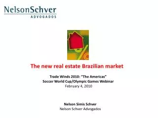 The new real estate Brazilian market
