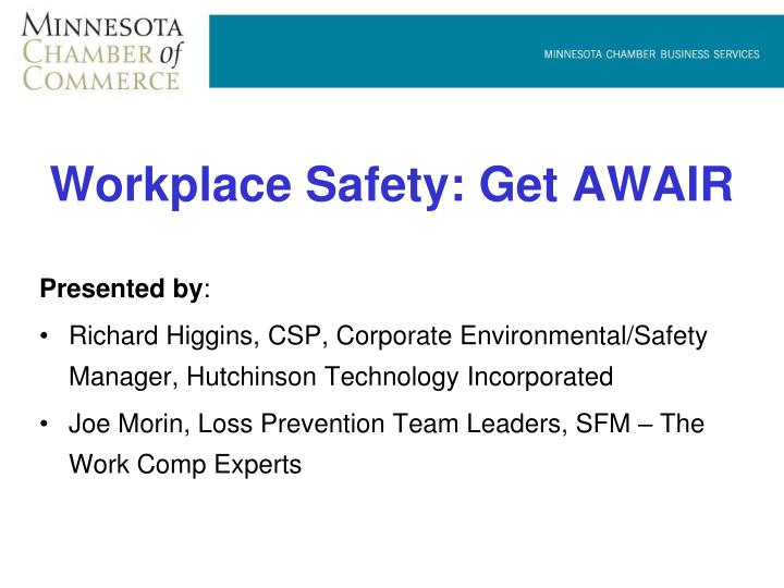 workplace safety get awair