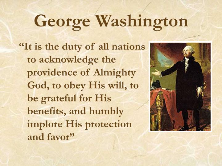 george washington