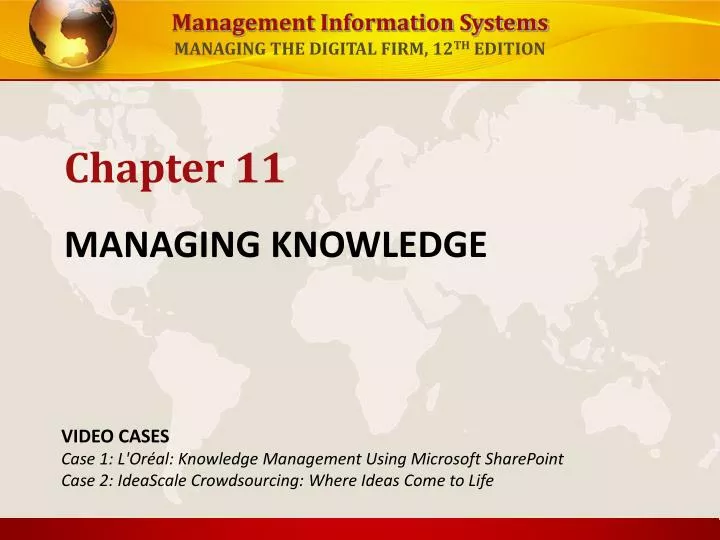 managing knowledge