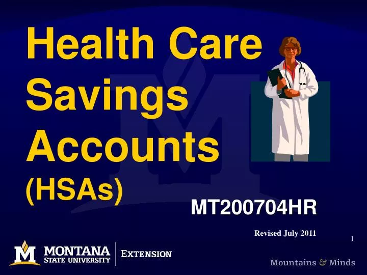health care savings accounts hsas