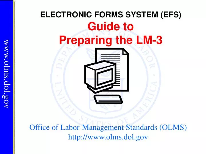 office of labor management standards olms http www olms dol gov
