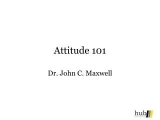 Attitude 101