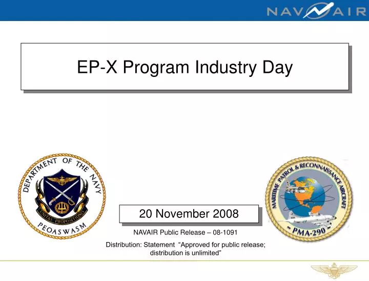 ep x program industry day