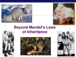 Beyond Mendel’s Laws of Inheritance