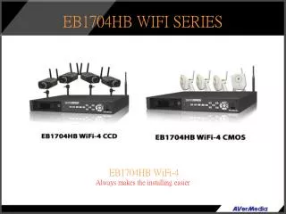 EB1704HB WiFi-4 Always makes the installing easier