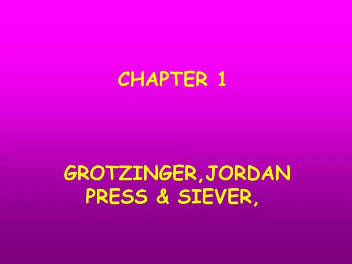 chapter 1 grotzinger jordan press siever