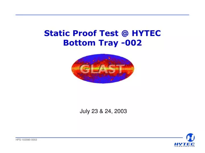 static proof test @ hytec bottom tray 002