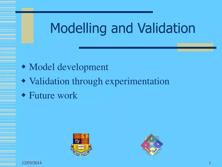 modelling and validation