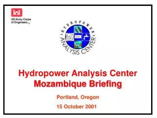 Hydropower Analysis Center Mozambique Briefing
