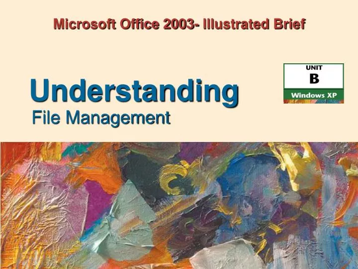 microsoft office 2003 illustrated brief