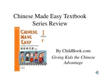 Chinese Made Easy Textbook Series Review