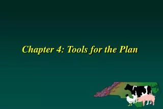 Chapter 4: Tools for the Plan