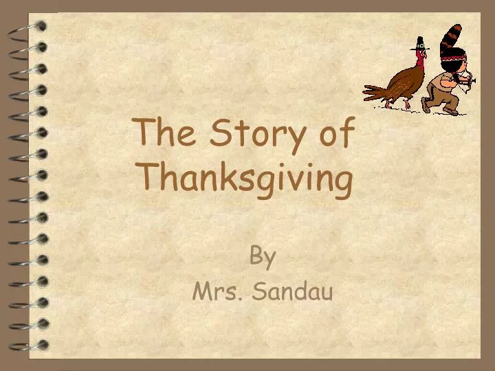the story of thanksgiving