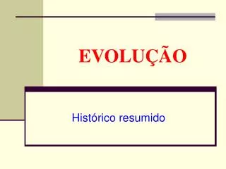 evolu o