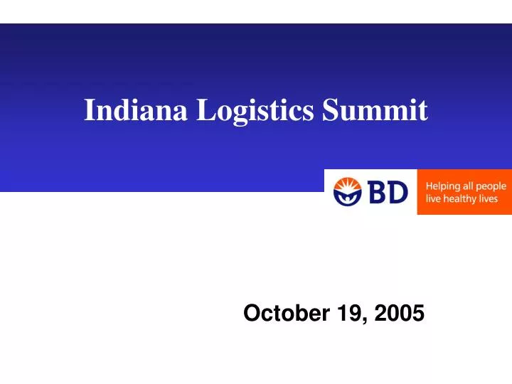 indiana logistics summit