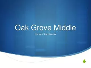 Oak Grove Middle