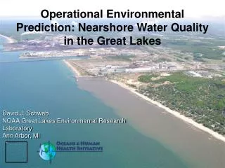 Operational Environmental Prediction: Nearshore Water Quality in the Great Lakes