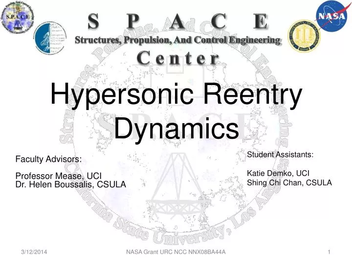 hypersonic reentry dynamics