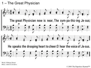 1 the great physician