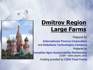Dmitrov Region Large Farms