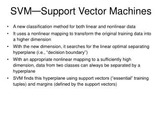 SVM — Support Vector Machines