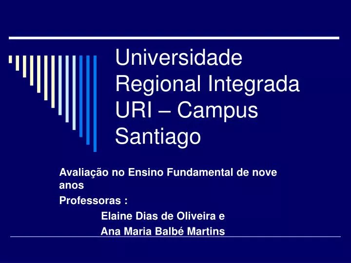 universidade regional integrada uri campus santiago