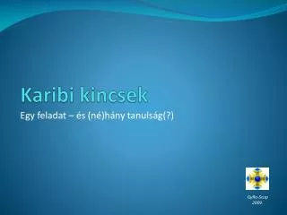 karibi kincsek