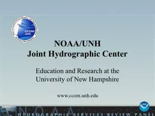 NOAA/UNH Joint Hydrographic Center