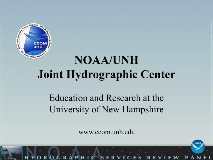 noaa unh joint hydrographic center