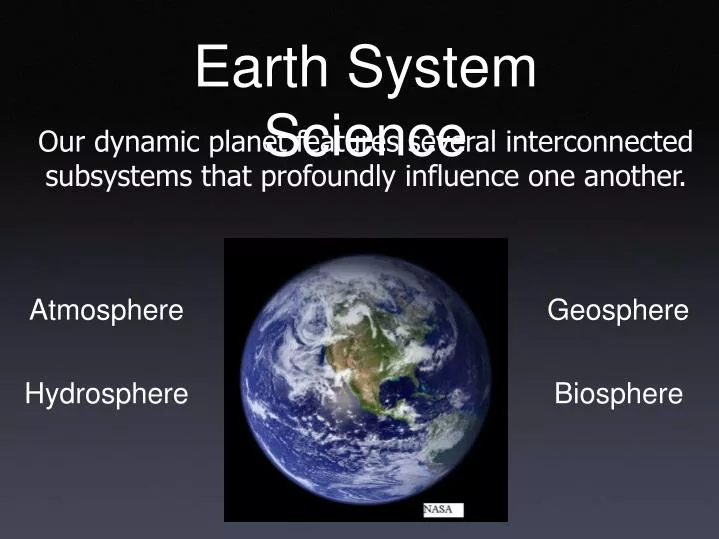 earth system science