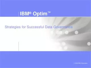 Strategies for Successful Data Governance