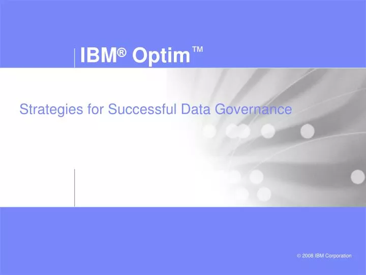 strategies for successful data governance