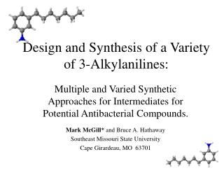 Design and Synthesis of a Variety of 3-Alkylanilines: