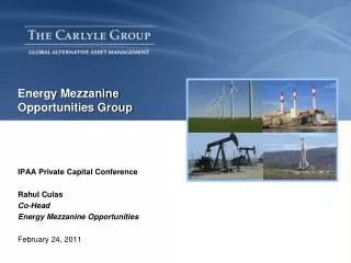 Energy Mezzanine Opportunities Group