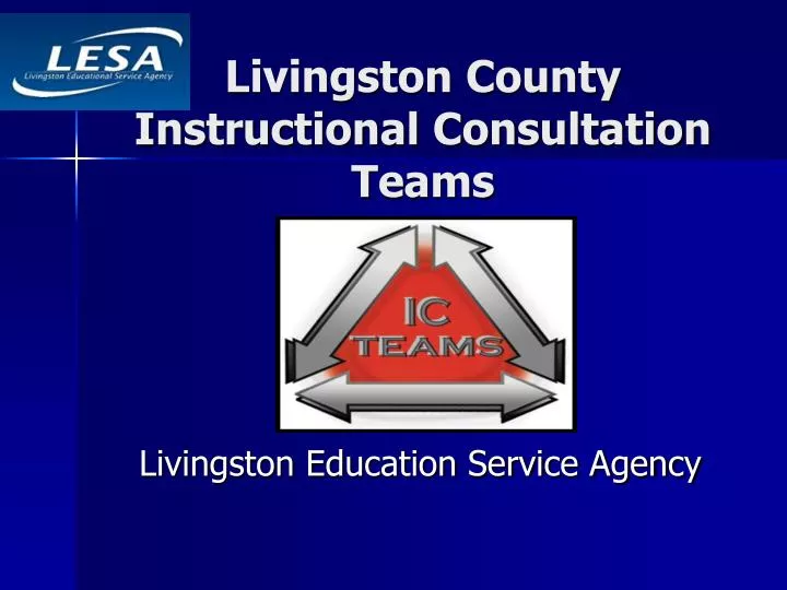livingston county instructional consultation teams