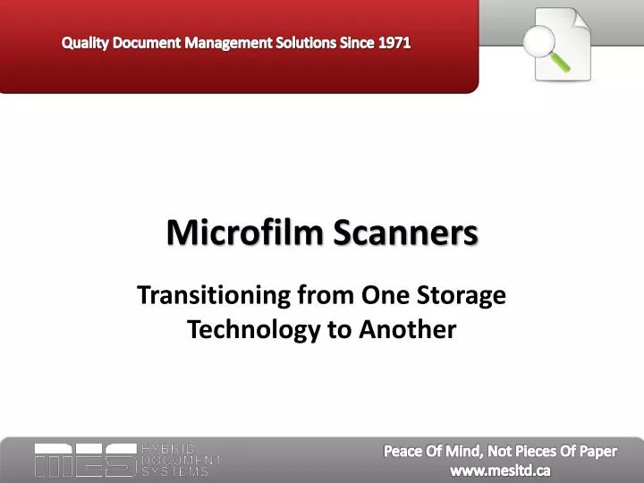 microfilm scanners