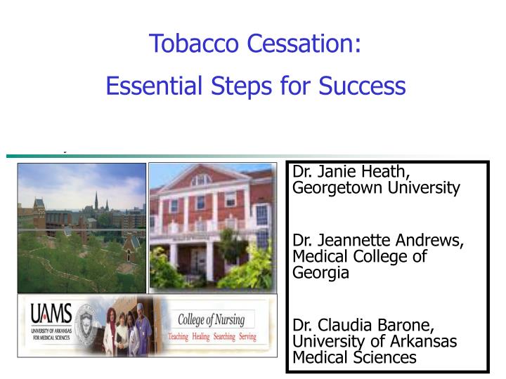 tobacco cessation essential steps for success