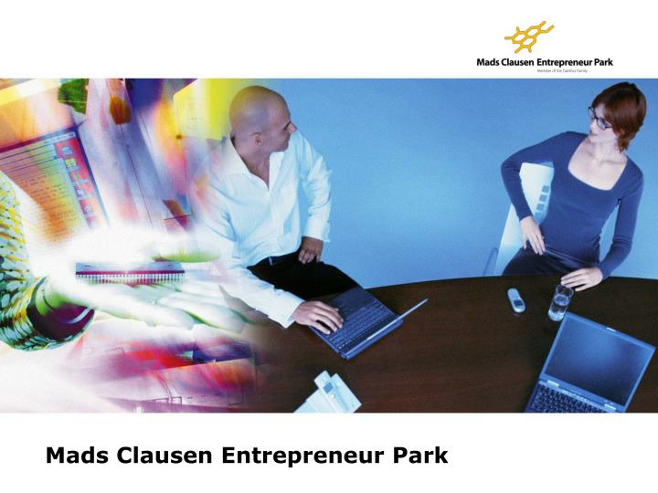 mads clausen entrepreneur park