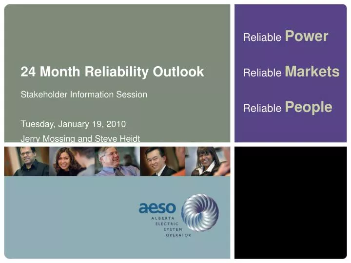24 month reliability outlook