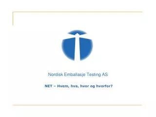 nordisk emballasje testing as