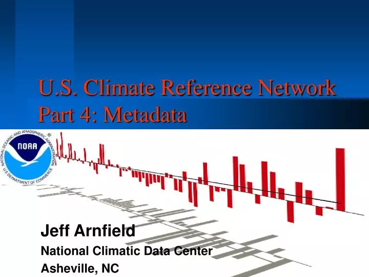 u s climate reference network part 4 metadata