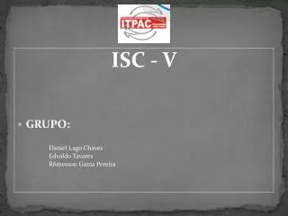 ISC V - Micoses