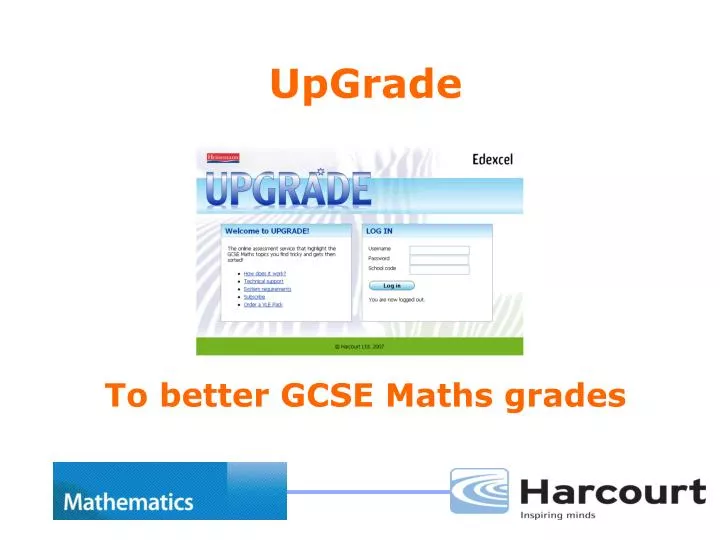 upgrade to better gcse maths grades