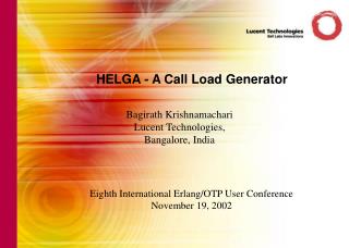 HELGA - A Call Load Generator