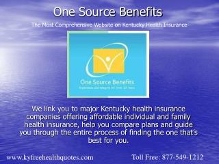 One Source Benefits Kentucky