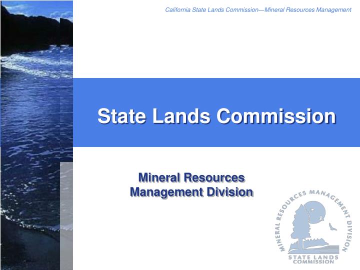 state lands commission