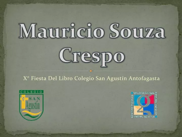 mauricio souza crespo