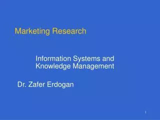 Marketing Research