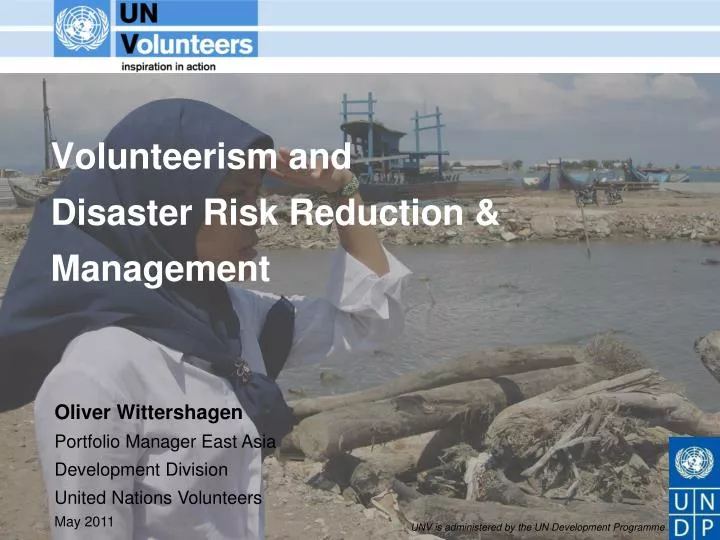 volunteerism and disaster risk reduction management